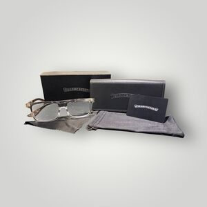 Chrome Hearts Clear Frame Optical Glasses w/ Case